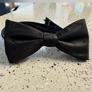 Elegant Black Bow Tie